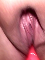 Riding the dildo cushion