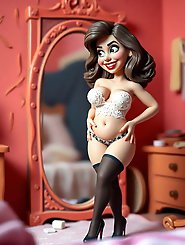 Here are some hot newcomers in stockings, the future of Pixwhores.