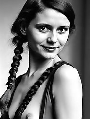 It seems that this older beauty is getting more and more excited