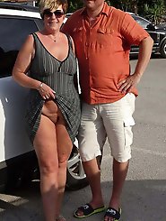 Blonde mature exposed