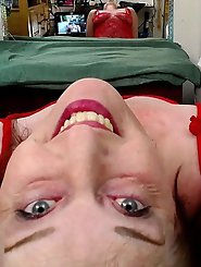 European older GF is spreading her legs for money