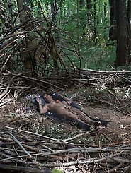 In Forest Cradle with Apple